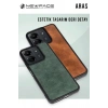 CPT90 Xiaomi Redmi Note 14 4G Kılıf Aras Deri Kapak - Açık Yeşil