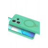 CPT90 Xiaomi Redmi Note 14 4G Regal Magsafe Standlı Kapak - Yeşil