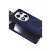 CPT90 Xiaomi Redmi Note 14 Pro 4G Regal Magsafe Standlı Kapak - Lacivert