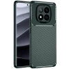 CPT90 Xiaomi Redmi Note 14 Pro Plus Kılıf Auto Focus Karbon Kapak - Koyu Yeşil