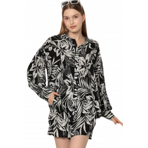 Alt Üst Şortlu Takım - Desenli