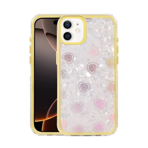 CPT90 Apple iPhone 11 Lumi Desenli Kapak - Sarı