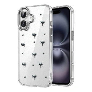 CPT90 Apple iPhone 16 Fiyonk Desenli Kapak - Desen 9