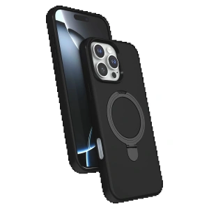 CPT90 Apple iPhone 16 Pro Max Regal Magsafe Standlı Kapak - Siyah