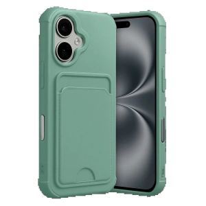 CPT90 Apple iPhone 17 Kelvin Kartvizitli Silikon - Açık Yeşil