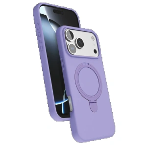 CPT90 Apple iPhone 17 Pro Max Regal Magsafe Standlı Kapak - Lila