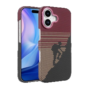 CPT90 Apple iPhone 17 Vega Magsafe Kapak - Kırmızı