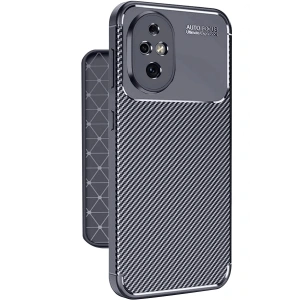 CPT90 Honor 200 Kılıf Auto Focus Karbon Kapak - Lacivert