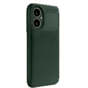 CPT90 Honor 400 Kılıf Auto Focus Karbon Kapak - Koyu Yeşil