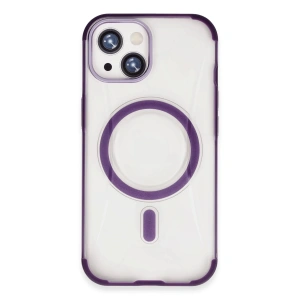 CPT90 iPhone 14 Hilton Magsafe Kapak - Derin Mor