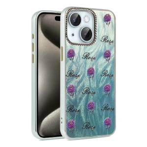 CPT90 iPhone 14 Kılıf Blade Aynalı Desenli Kapak - Desen 9