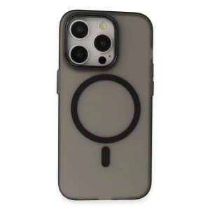 CPT90 iPhone 14 Pro Frost Standlı Magsafe Kapak - Siyah
