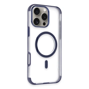 CPT90 iPhone 14 Pro Max Hilton Magsafe Kapak - Lacivert