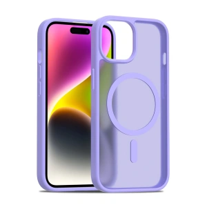 CPT90 iPhone 15 Jota Magsafe Kapak - Lila