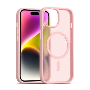 CPT90 iPhone 15 Jota Magsafe Kapak - Pudra