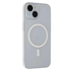 CPT90 iPhone 15 Plus Tuna PC Slim Magsafe Kapak - Şeffaf