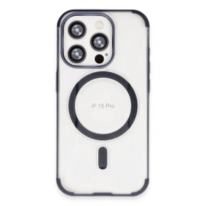 CPT90 iPhone 15 Pro Hilton Magsafe Kapak - Lacivert