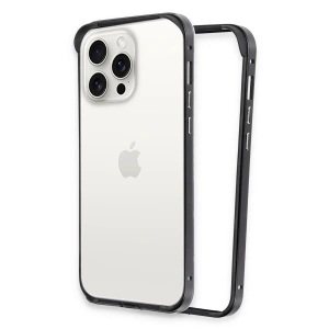 CPT90 iPhone 15 Pro Land Bumper Koruma Kapak - Siyah