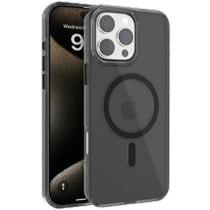 CPT90 iPhone 16 Pro Max Gleam PC Sert Magsafe Kılıf - Siyah