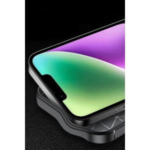 CPT90 iPhone 16E Kılıf Auto Focus Karbon Kapak - Siyah