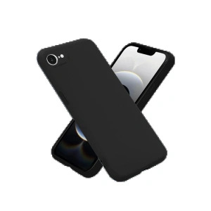 CPT90 iPhone 16E Kılıf First Silikon - Siyah