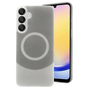 CPT90 Samsung A16 5G Kılıf Maya Karbon Kapak - Gri