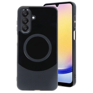 CPT90 Samsung A16 5G Kılıf Maya Karbon Kapak - Siyah