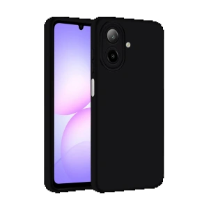 CPT90 Samsung Galaxy A07 Nano içi Kadife Silikon - Siyah