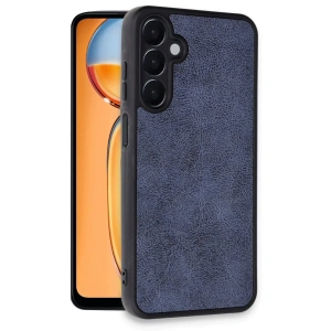 CPT90 Samsung Galaxy A36 Kılıf Aras Deri Kapak - Lacivert