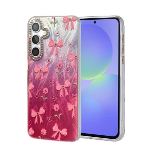 CPT90 Samsung Galaxy A36 Kılıf Blade Aynalı Desenli Kapak - Desen 3
