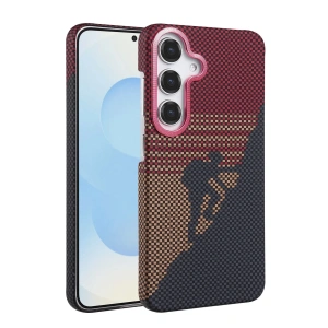 CPT90 Samsung Galaxy A55 5G Vega Magsafe Kapak - Kırmızı