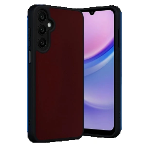 CPT90 Samsung Galaxy M15 Kılıf Aras Deri Kapak - Bordo