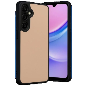 CPT90 Samsung Galaxy M15 Kılıf Aras Deri Kapak - Pudra