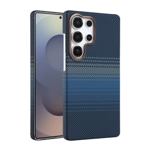 CPT90 Samsung Galaxy S23 Ultra Vega Magsafe Kapak - Mavi