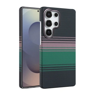 CPT90 Samsung Galaxy S23 Ultra Vega Magsafe Kapak - Yeşil