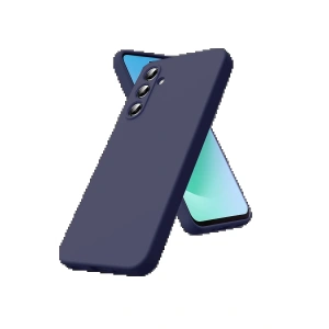 CPT90 Samsung Galaxy S25 FE Nano içi Kadife Silikon - Lacivert