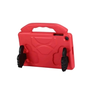 CPT90 Samsung Galaxy Tab A9 Plus Kılıf Like Stantlı Tablet Silikon - Kırmızı