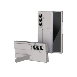 CPT90 Samsung Galaxy Z Fold 7 Kılıf Costa Standlı Kapak - Gold