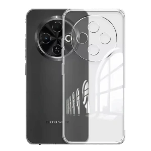 CPT90 Tecno Spark 30C Kılıf Lüx Şeffaf Silikon