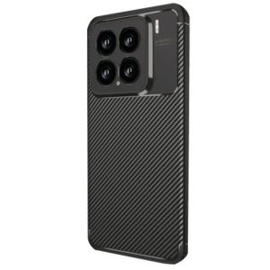 CPT90 Xiaomi Mi 15 Kılıf Auto Focus Karbon Kapak - Siyah