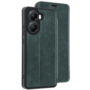 CPT90 Xiaomi Poco X7 Pro Kılıf Flip Cover - Koyu Yeşil
