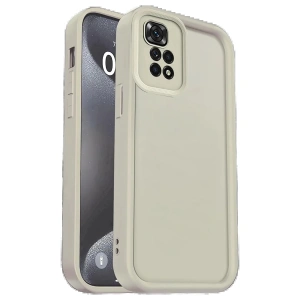 CPT90 Xiaomi Redmi 10 2022 Kılıf Viera Silikon - Krem