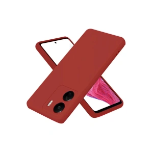 CPT90 Xiaomi Redmi 13C Kılıf First Silikon - Bordo