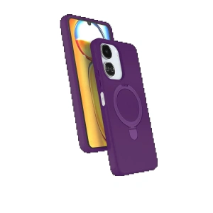 CPT90 Xiaomi Redmi 13C Regal Magsafe Standlı Kapak - Derin Mor