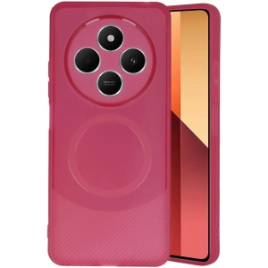 CPT90 Xiaomi Redmi 14C Kılıf Maya Karbon Kapak - Bordo