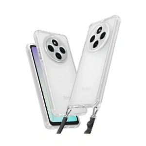 CPT90 Xiaomi Redmi 14C Kılıf Penta Silikon Kılıf - Şeffaf