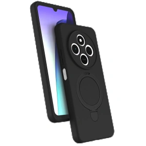 CPT90 Xiaomi Redmi 14C Regal Magsafe Standlı Kapak - Siyah