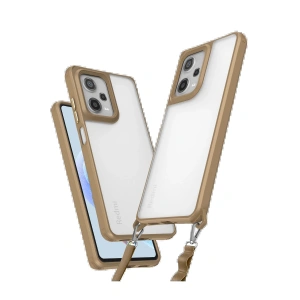 CPT90 Xiaomi Redmi Note 12 Pro 5G Kılıf Penta Silikon Kılıf - Çöl Titanyum