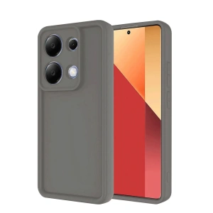 CPT90 Xiaomi Redmi Note 13 Pro 4G Kılıf Viera Silikon - Gri