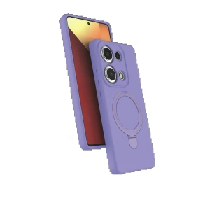 CPT90 Xiaomi Redmi Note 13 Pro 4G Regal Magsafe Standlı Kapak - Lila